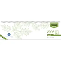 Zettler Tischquerkalender Perfo XL Recycling 2026 - 36,2x10,6 cm