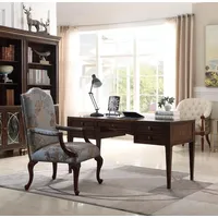 Aea Schreibtisch braun Computer Bürotisch PC Schreibtisch Arbeitszimmer neu