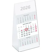 Zettler Dreimonats-Aufstellkalender 980 10,5x21cm 2026