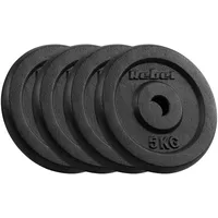 Rebel electro Rebel Lastengarnitur Gusseisen 4x5kg Bohrung 31mm Teller