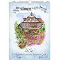Neumann 100-jähriger Kalender 2026 - Bildkalender A3 (29,7x42 cm)