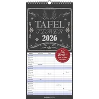 Neumann Tafel Timer Familienplaner 2026 - Familienkalender 22x45 cm