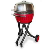 Lotusgrill XL Gartengrill Set Feuerrot