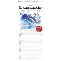 ALPHA EDITION GmbH & Co. KG Kreativ-Kalender Familienplaner 2026
