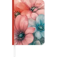 Neumann Lady Journal Flowers 2026 - Taschenkalender A6 (10,7x15,2