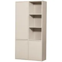 Woood Buffet Merel Kiefernholz grau