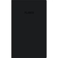 Zettler Taschenplaner 540 9,5x16cm 1 Woche/1 Seite schwarz 2026