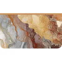 Neumann Ladytimer Pad Marble 2026 - Taschen-Kalender 15,6x9 cm