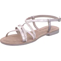 TAMARIS SANDALE für Damen, silber, Größe 40 EU