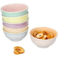 Mambocat Pastello 6er Set Snack- & Dip-Schälchen 12,2cm 250ml