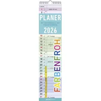 ALPHA EDITION GmbH & Co. KG Planer Farbenfroh 2026