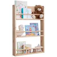 TICAA Kinderbücherregal Toni 55 x 80 cm Kiefer
