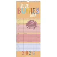 Alpha Industries Unser buntes Jahr 2026 Familienplaner - Terminkalender