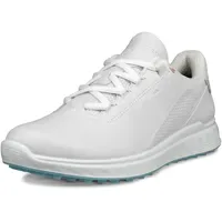 ECCO Damen S Casual Lace Waterproof Golfschuh, weiß, 8/8.5