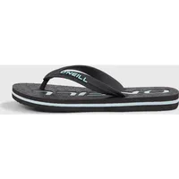 O'Neill "PROFILE LOGO SANDALS", black out), Synthetik, Schuhe Zehentrenner