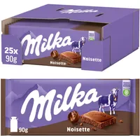 MILKA Noisette Tafel 25 x 90 g (2,25 Kg)