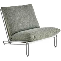 Brafab Gartensessel Blixt mit Kissen, Hellgrau / Grün