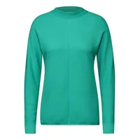 Cecil Damen B302871 Strukturmix Dolman Pullover, Aventurine Green, XXL