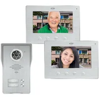 ELRO Videotürsprechanlage 2Familienhaus mit 2x Monitor, Außenkamera & Türöffner