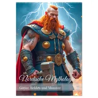 Calvendo Nordische Mythologie - Götter, Helden und Monster (Wandkalender