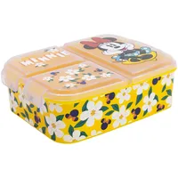 Stor Kinder-Lunchbox mit 3 Fächern von Minnie