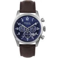 Breil Uhr Herren Classic Elegance Ziffernblatt BLAU Bewegung Chrono