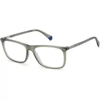 Polaroid Rechteckig ECO POLYAMIDE Brillen in Matte Green für