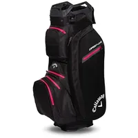 Callaway ORG 14 HD wasserdichte Cartbag 2025, Schwarz/Anthrazit/Pink