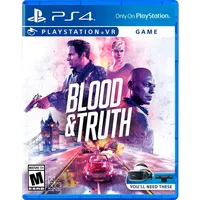 Sony Playstation Games Ps4 Vr Blood And Truth One