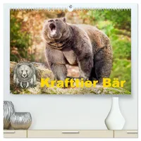 Calvendo Krafttier Bär (hochwertiger Premium Wandkalender 2026 DIN A2