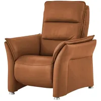 Hukla Sessel Echtleder Corina ¦ braun ¦ Maße (cm):