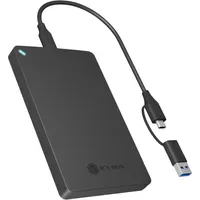 Icy Box IB-201T-CU31 2.5" SATA HDD/SSD Gehäuse,