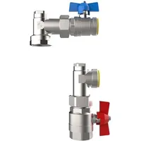 Buderus Kugelhahnset V1, 2x Kugelhähne, 1'' vertikale Ausführung