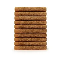 Blumtal Gästehandtuchset 12-tlg. braun