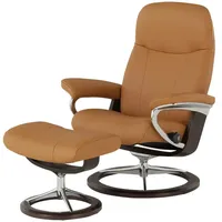 Stressless Sessel-Hocker-Set Garda M ¦ braun ¦ Maße (cm):