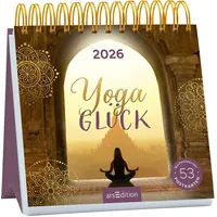 ArsEdition Postkartenkalender Yogaglück 2026