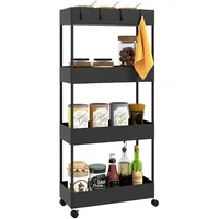 Homcom Rollwagen Schwarz