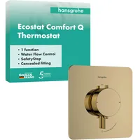 Hansgrohe Ecostat Comfort Q Thermostat für 1 Verbraucher, 33712990,