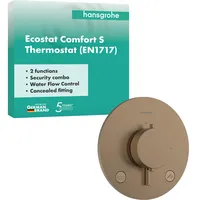 Hansgrohe Ecostat Comfort S Thermostat Unterputz für 2 Verbraucher
