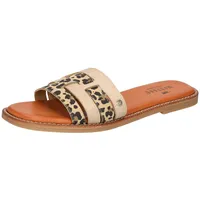 Mustang Damen 1519-701 Pantolette beige/Multi, 41