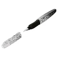 Pelikan Twist® Color Blocking Patronenfüller black white M (mittel)