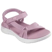 SKECHERS Damen GO Walk Flex Sublime Schiebe-Sandalen, Purple, 41