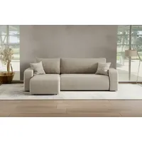 Kaiser möbel Ecksofa mit schlaffunktion und bettkasten, Eckcouch MILANO