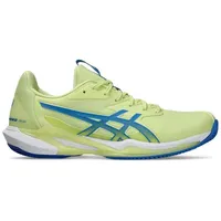 Asics Damen Tennisoutdoorschuhe SOLUTION SPEED FF, HUDDLE YELLOW/BLUE COAST,