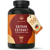 True Nature Safran Extrakt - Markenrohstoff Affron® mit Vitamin