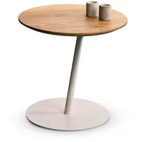 M2 Kollektion Xora Beistelltisch Wildeiche, Holz, Metall Wildeiche, massiv,