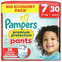 Pampers Premium Protection Pants Underjams Größe 7, 15+ kg,