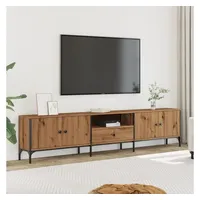 VidaXL TV-Schrank mit Schublade Artisan-Eiche 200x25x44 cm
