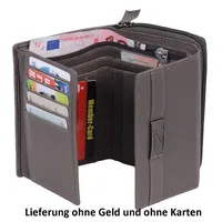 LEMONDO Geldbörse Damen grau
