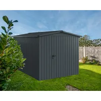 EcoStar Metallgerätehaus Euroline ESD7 anthrazit 214 x 310 cm